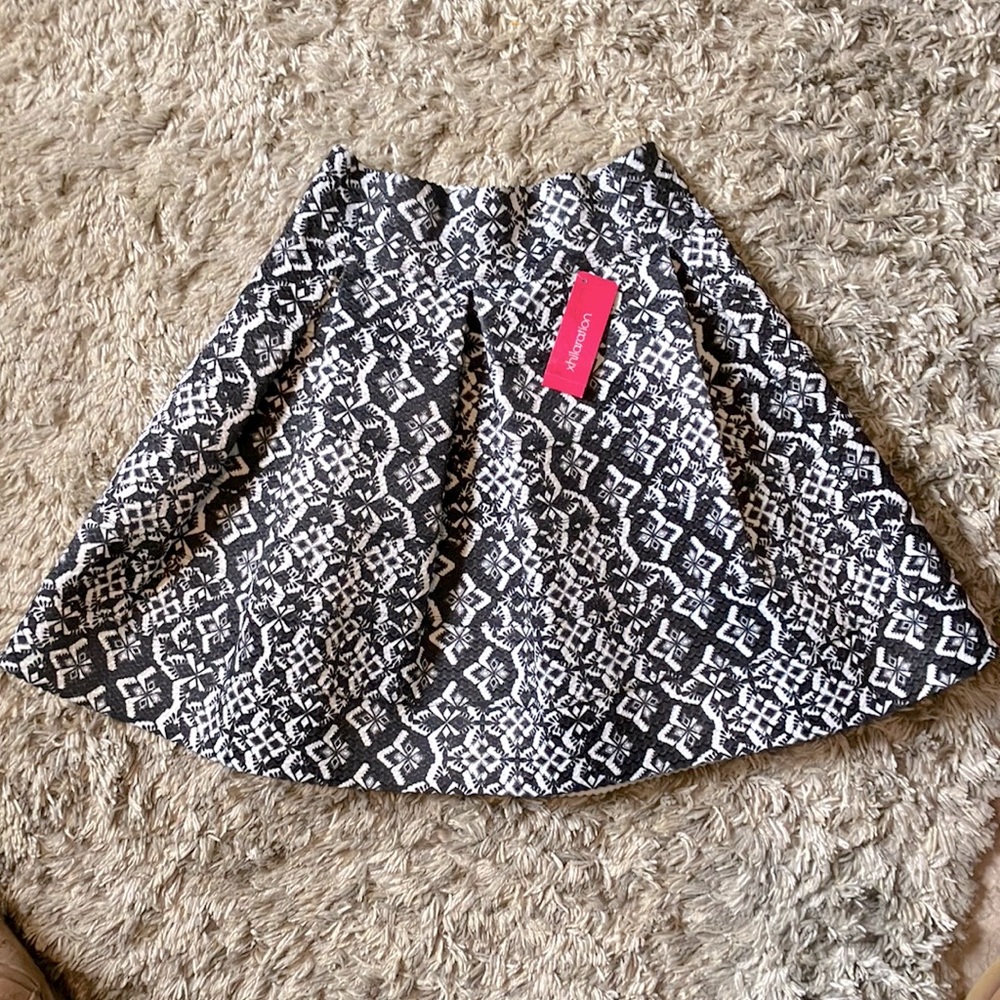 NWT Women’s Xhilaration Mini Pleated Skirt